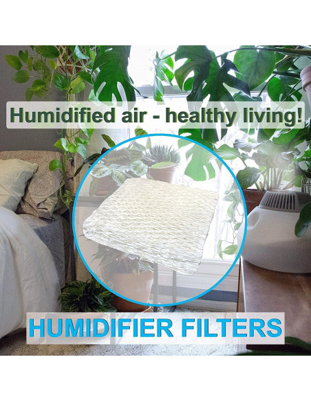 Filtro de Mecha HQRP 2-Pack para Humidificadores Sears Kenmore Filtro de Mecha HQRP 2-Pack para Humidificadores Sears Kenmore