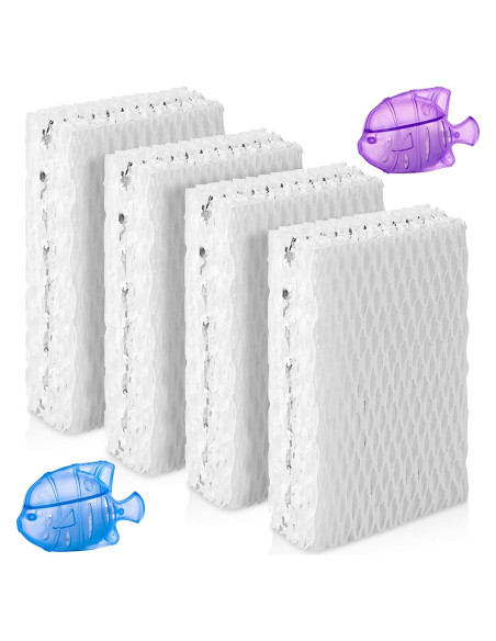 Filtros de Humidificador HOUSEMAX WF813 - 4 Piezas + 2 Limpieza Filtros de Humidificador HOUSEMAX WF813 - 4 Piezas + 2 Limpieza