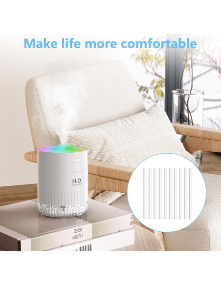10 Varillas de Reemplazo para Filtro de Humidificador Besky 10 Varillas de Reemplazo para Filtro de Humidificador Besky