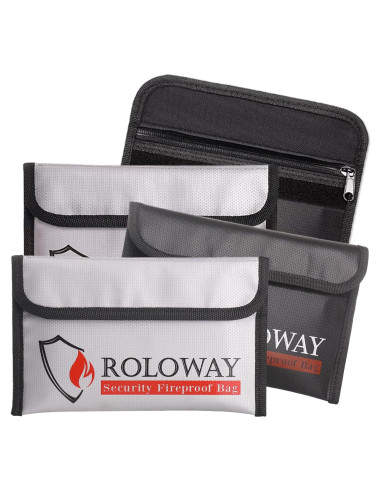 Bolsa a Prueba de Fuego Pequeña ROLOWAY 13 x 20 cm