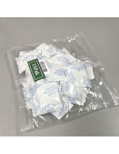 Paquetes de Gel de Sílice Deshidratante Sohler 5g - 50 Unidades