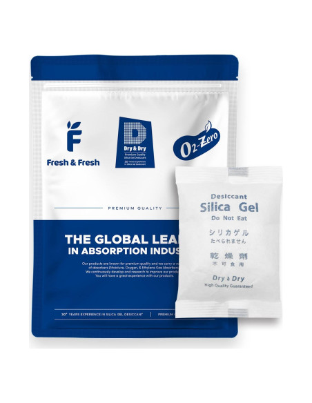 Gel de Silica Premium L2K 200g - 5 Paquetes Deshidratadores Gel de Silica Premium L2K 200g - 5 Paquetes Deshidratadores