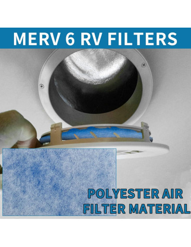Filtro de Aire RV Tikfoam 5.25" MERV 6 - 6 Paquetes