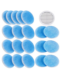 20 Filtros de Aire Redondos Layhit para RV 13.34 cm
