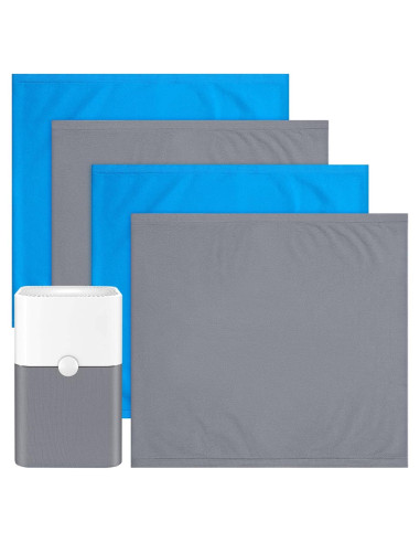 Filtros Prelavables Cabiclean para Purificador Blueair 211+ - 4 Piezas