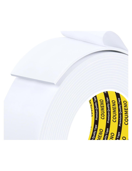 Cinta de Espuma Autoadhesiva COUMENO 4.5cm x 5m para Sellado Cinta de Espuma Autoadhesiva COUMENO 4.5cm x 5m para Sellado