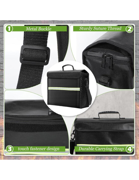 Set de 2 Bolsas de Documentos a Prueba de Fuego Fullhawl Set de 2 Bolsas de Documentos a Prueba de Fuego Fullhawl