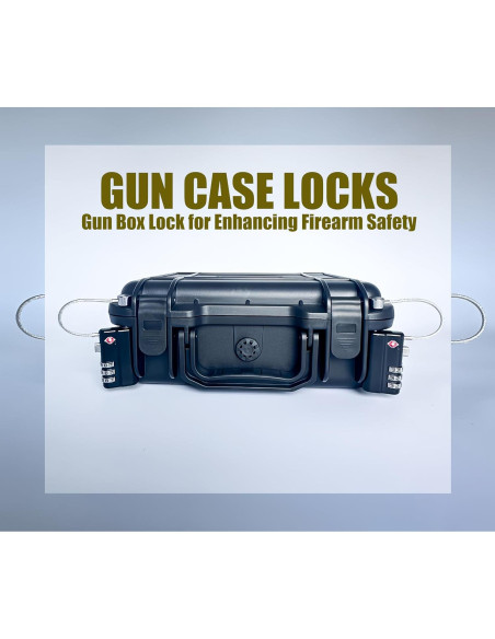 Candado TSA YOMOADD para Estuches de Armas - 2 Paquete Candado TSA YOMOADD para Estuches de Armas - 2 Paquete