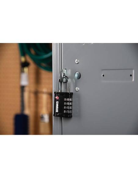 Candado de Equipaje TSA Brinks 4 Dígitos Resettable - 2 Paquete Candado de Equipaje TSA Brinks 4 Dígitos Resettable - 2 Paquete