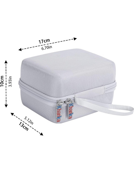 Funda Dura Khanka para Impresora Phomemo M04S - Blanca Funda Dura Khanka para Impresora Phomemo M04S - Blanca