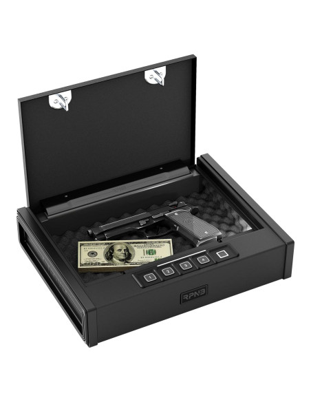 Caja Fuerte Biométrica RPNB RP2005 para 2 Pistolas con Huella Dactilar Caja Fuerte Biométrica RPNB RP2005 para 2 Pistolas con Huella Dactilar