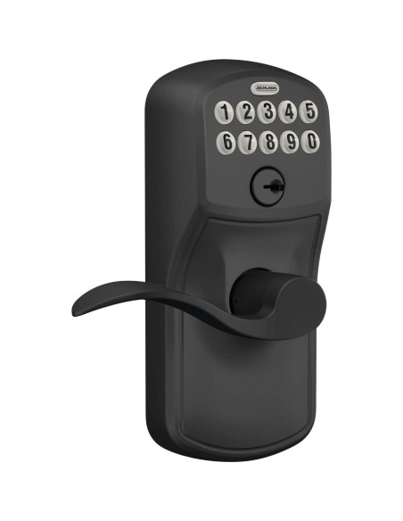 Cerradura Electrónica Schlage FE595 Plymouth Mate Negro Cerradura Electrónica Schlage FE595 Plymouth Mate Negro