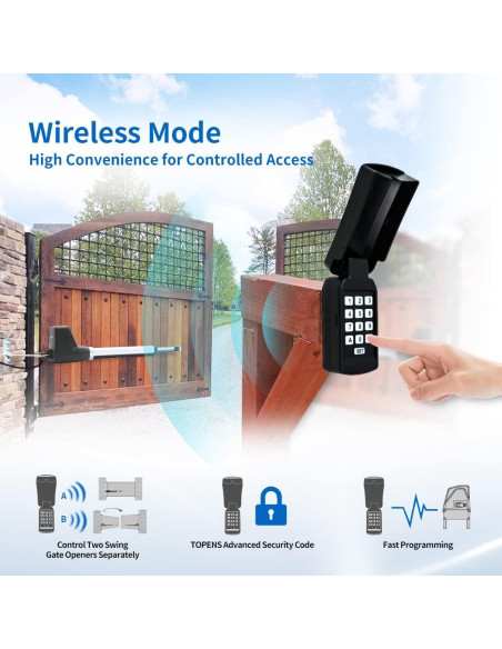 Teclado Inalámbrico TOPENS TC188 para Control de Acceso Teclado Inalámbrico TOPENS TC188 para Control de Acceso