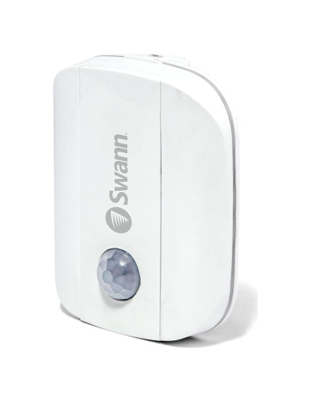 Sensor de Movimiento Inalámbrico Swann 4.88m Blanco Sensor de Movimiento Inalámbrico Swann 4.88m Blanco