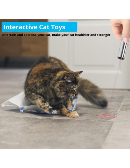 Puntero Rojo Interactivo Waputne para Gatos y Perros Puntero Rojo Interactivo Waputne para Gatos y Perros