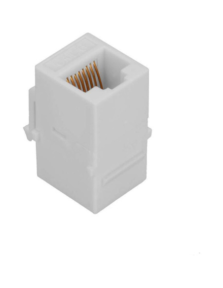 Paquete de 10 Conectores Keystone RJ45 Cat6 TENINYU - Blanco Paquete de 10 Conectores Keystone RJ45 Cat6 TENINYU - Blanco