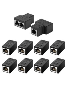 Kit Adaptador Divisor RJ45 Ethernet 10 Piezas AILIFE