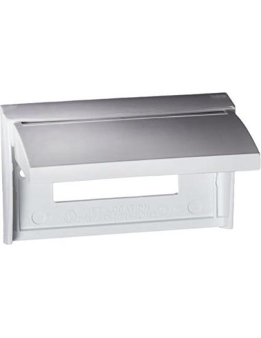 Cubierta de Enchufe GFCI RV Designer E465 Blanca a Prueba de Climas