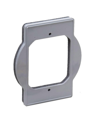 Adaptador de Caja Redonda Hubbell TayMac PRBA400G Gris