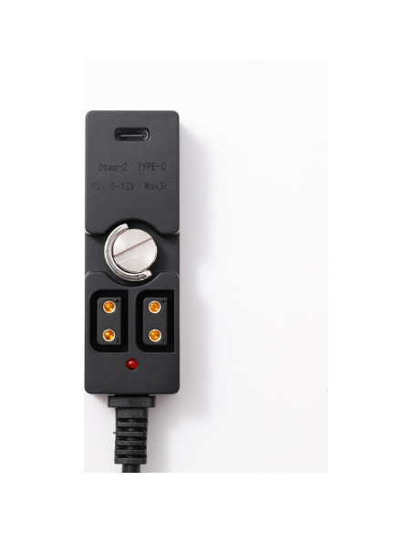 Conector D-Tap macho a divisor hembra 2 puertos Chikoni Conector D-Tap macho a divisor hembra 2 puertos Chikoni