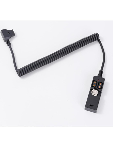 Conector D-Tap macho a divisor hembra 2 puertos Chikoni Conector D-Tap macho a divisor hembra 2 puertos Chikoni