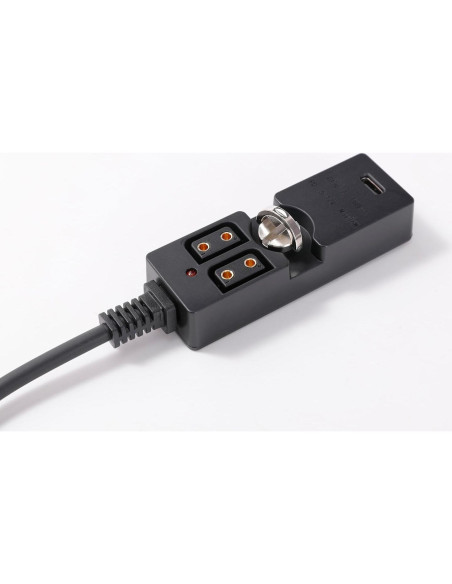 Conector D-Tap macho a divisor hembra 2 puertos Chikoni Conector D-Tap macho a divisor hembra 2 puertos Chikoni