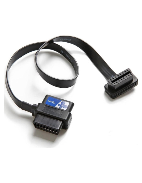 Cable Extensión OBD2 bbfly 60cm 16 Pines Masculino-Femenino Cable Extensión OBD2 bbfly 60cm 16 Pines Masculino-Femenino