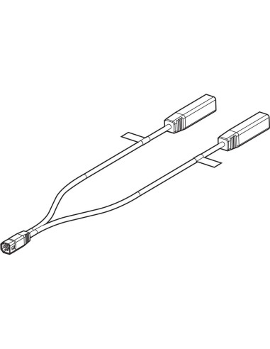 Cable Divisor de Imagen Lateral Humminbird 9 M SILR - 76.2 cm