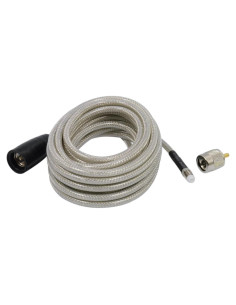 Cable Coaxial Wilson 305-830 de 5.49m con Conectores PL-259/FME