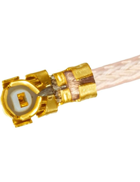 2 Cables Coaxiales U.F.L1 a N Tipo Hembra 10cm RG178 2 Cables Coaxiales U.F.L1 a N Tipo Hembra 10cm RG178