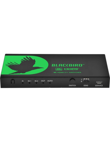 Conmutador HDMI 2x1 Monoprice Blackbird 8K 60Hz 4K 120Hz