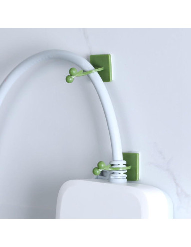 Paquete de 10 Clips Plásticos MOTOULAX para Plantas Trepadoras