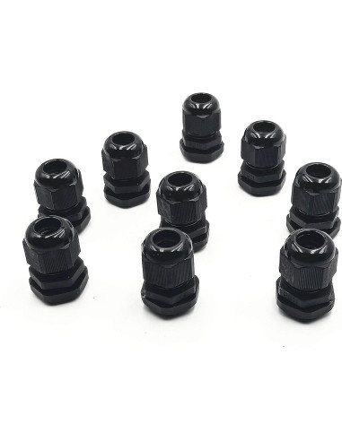 Conectores Plásticos Impermeables BLS M20 x 1.5 - 20 Pcs