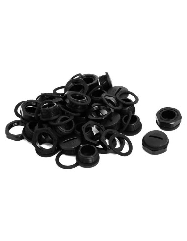Tapón de Cable Gland Nylon PG11 uxcell 20pcs IP68