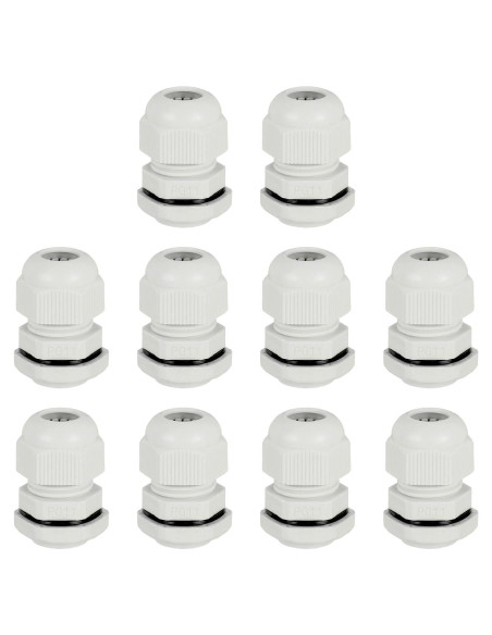 Abrazaderas de Cable PG11 Impermeables MECCANIXITY 30 Pcs Abrazaderas de Cable PG11 Impermeables MECCANIXITY 30 Pcs