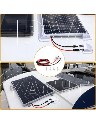 Entrada de Cable Solar Trisinger 3.05m 10AWG Doble Resistente UV