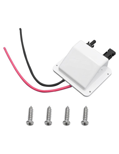 Caja de entrada de cable solar VIKKSAER 10AWG 30.48 cm blanca