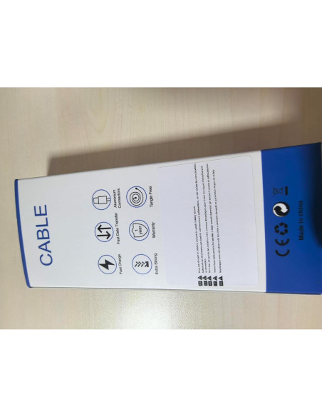 Cable de Carga Miger 4 en 1 1.2m Retráctil para iPhone Cable de Carga Miger 4 en 1 1.2m Retráctil para iPhone