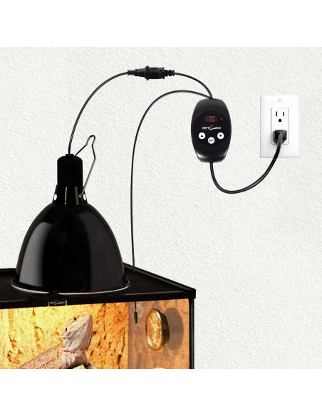 Termostato Regulador REPTIZOO TC02 para Reptiles 300W Termostato Regulador REPTIZOO TC02 para Reptiles 300W