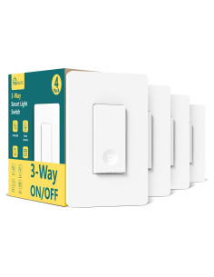 Interruptor de Luz Inteligente TREATLIFE 3 Vías Wi-Fi 2.4GHz