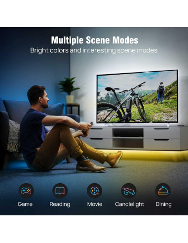 Tira de Luz LED Inteligente Sengled Zigbee 1m Multicolor