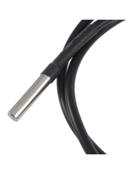 Sensor de Temperatura DS18B20 HiLetgo 5 Piezas 1M Acero Inoxidable Sensor de Temperatura DS18B20 HiLetgo 5 Piezas 1M Acero Inoxidable