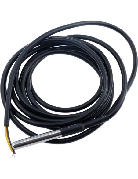 Sensor de Temperatura DS18B20 HiLetgo 5 Piezas 1M Acero Inoxidable Sensor de Temperatura DS18B20 HiLetgo 5 Piezas 1M Acero Inoxidable