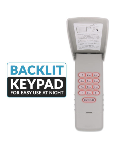 Teclado de entrada LiftMaster 877LM Amarillo para Garaje