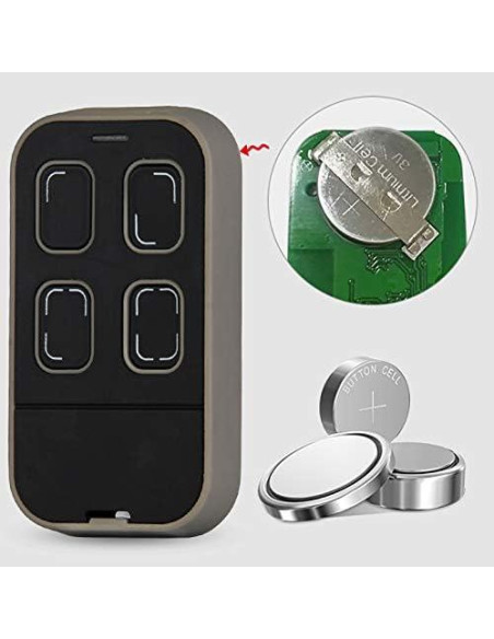 Control Remoto Universal XIHADA para Garaje 4 Botones 280-868MHz Control Remoto Universal XIHADA para Garaje 4 Botones 280-868MHz
