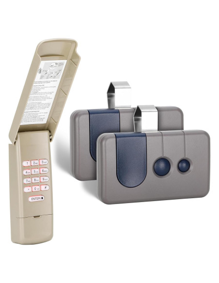 Control Remoto de Puerta de Garaje Cooouds 139.53680 - 2 Unidades Control Remoto de Puerta de Garaje Cooouds 139.53680 - 2 Unidades