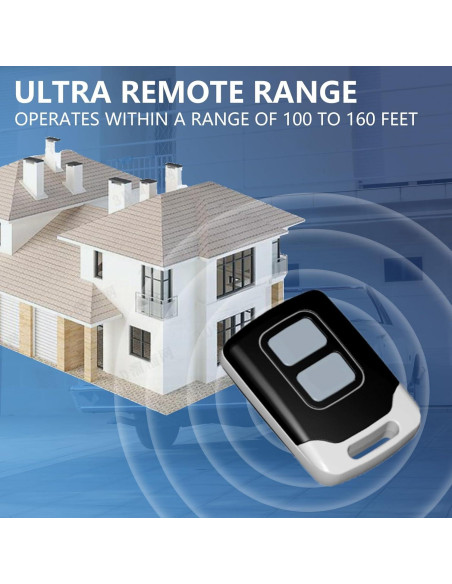 Control Remoto Mini para Puerta de Garaje Acvoce 3 Unidades Control Remoto Mini para Puerta de Garaje Acvoce 3 Unidades