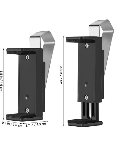 2 Clips Universales para Control Remoto de Garaje TOPPERFUN