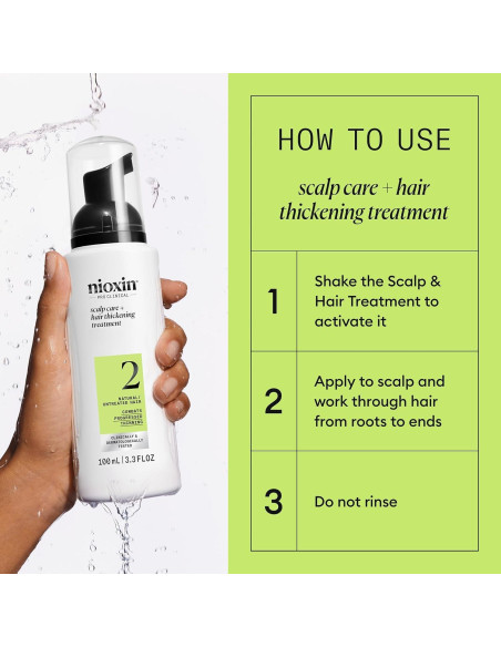 Nioxin Sistema 2 Tratamiento Sin Enjuague 97.6 ml Cabello Natural Nioxin Sistema 2 Tratamiento Sin Enjuague 97.6 ml Cabello Natural