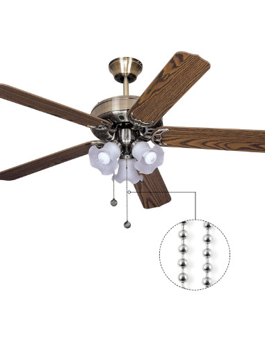 Extensores de cadena de tirón 3 mm acero inoxidable XIYAOXI - 4 unidades